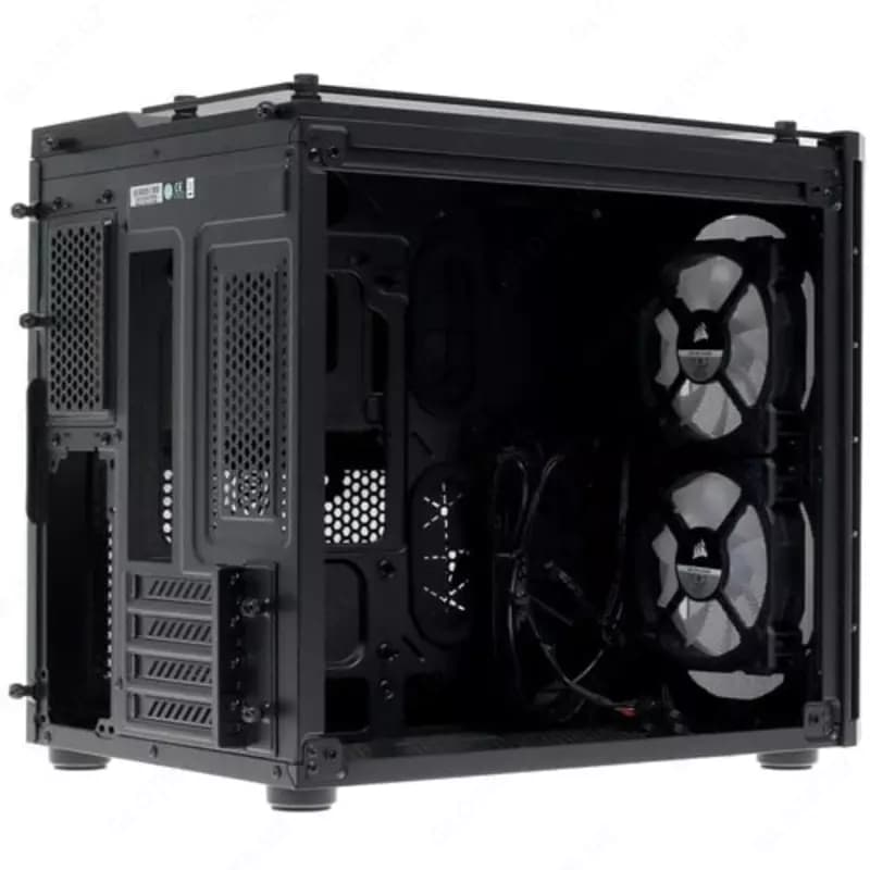 Компьютерный игровой кейс ”Corsair” Crystal Series 280X RGB (Арт. - 06219) Black — 2