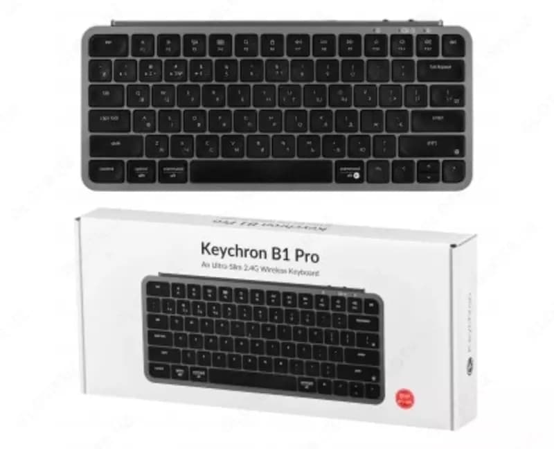 Keyboard Keychron B1 Pro, USB/WL/BT, space gray — 4
