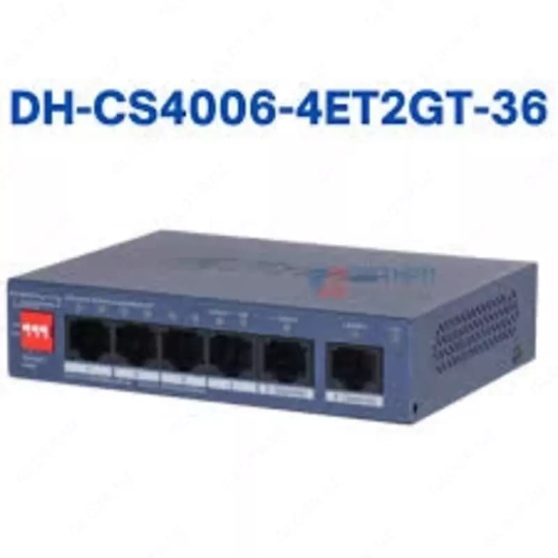 Коммутатор Dahua DH-S3006-4ET-36 — 4