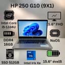 Ноутбук HP 250 G10 (9X1) (Intel Core i5-1334U/ DDR4 16GB/ SSD 512GB/ 15.6” FHD/ Intel Iris Xe graphics/ NoOS/ RU) Silver