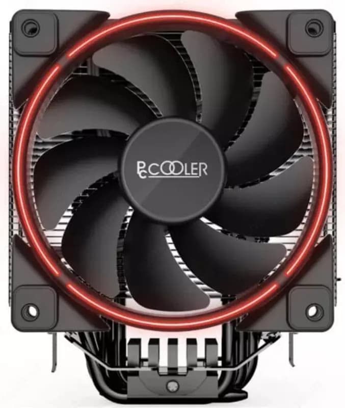 Кулер для процессора (воздушный) ”PCCooler” GI-X6, Red, PWM, 160W, 120 мм (Арт. - 0969) — 1