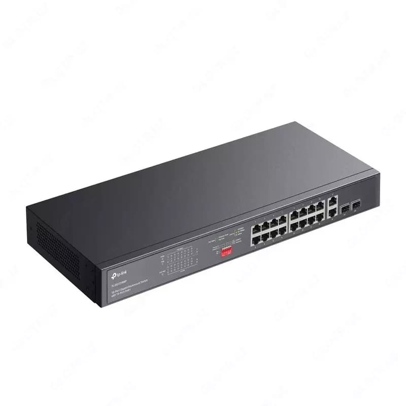 TL-SG1218MP 18-Port Gigabit Rackmount Switch with 16-Port PoE+ — 3