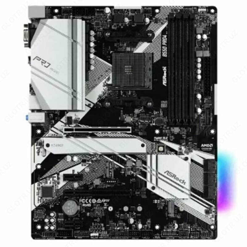 Материнская плата Asrock AMD B550 PRO4 — 1
