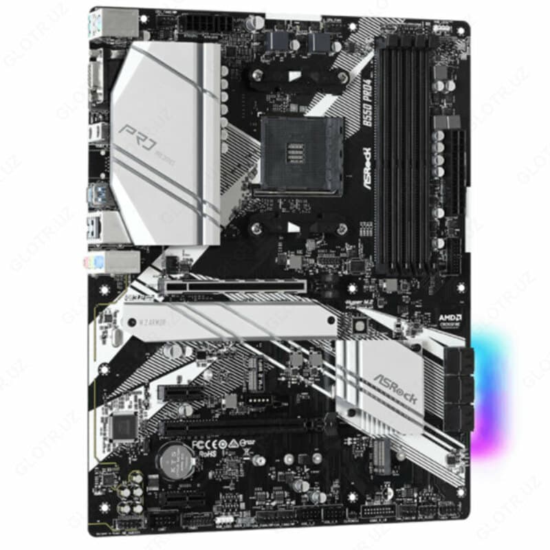Материнская плата Asrock AMD B550 PRO4 — 3