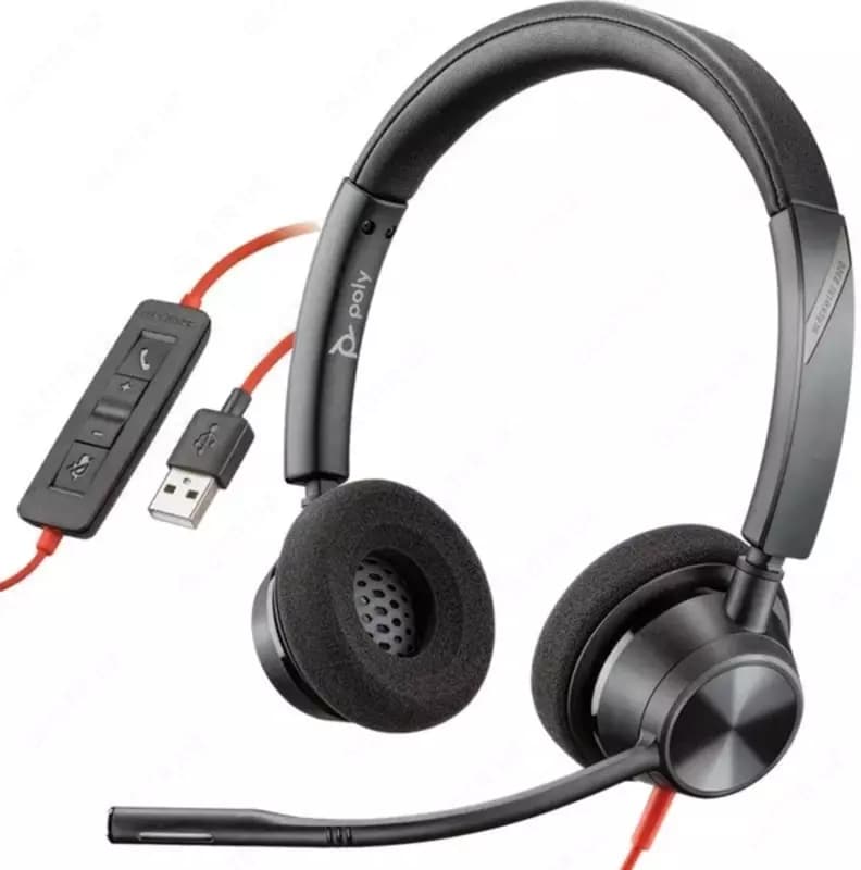 Компьютерная гарнитура Plantronics Poly Blackwire 3320 USB-A — 1
