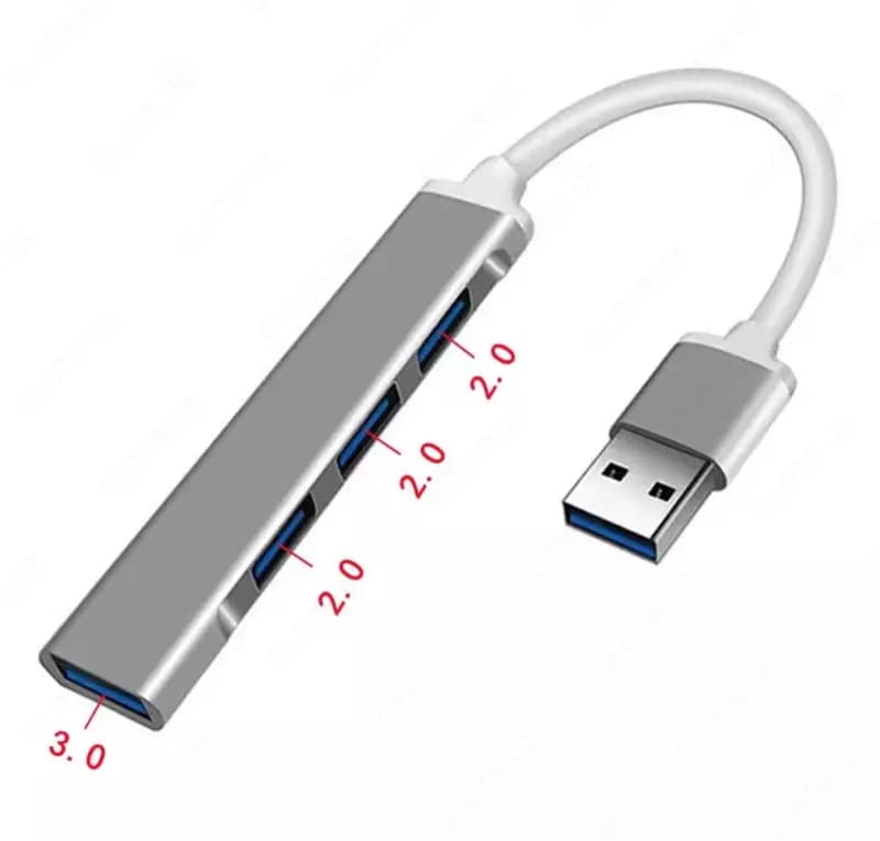 Разветвитель USB HUB T-3619 4-портовый — 1