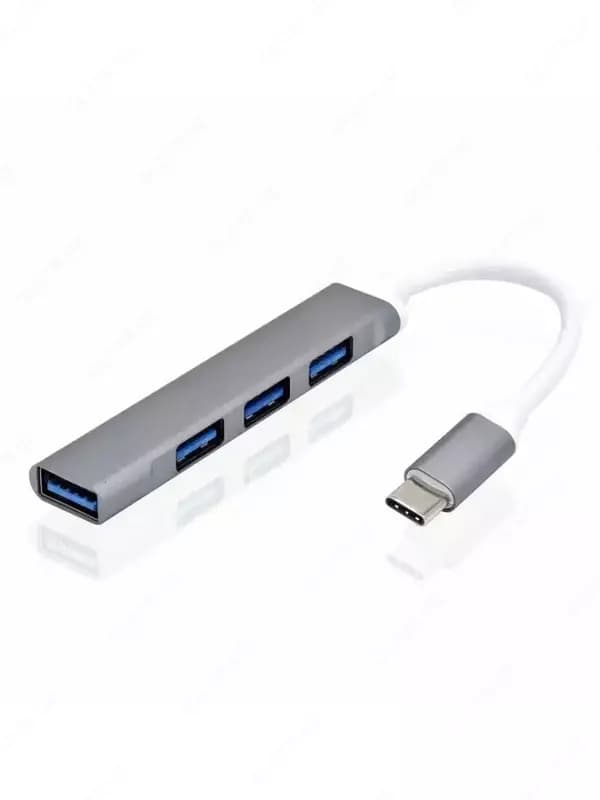 Разветвитель USB HUB T-3619 4-портовый — 2