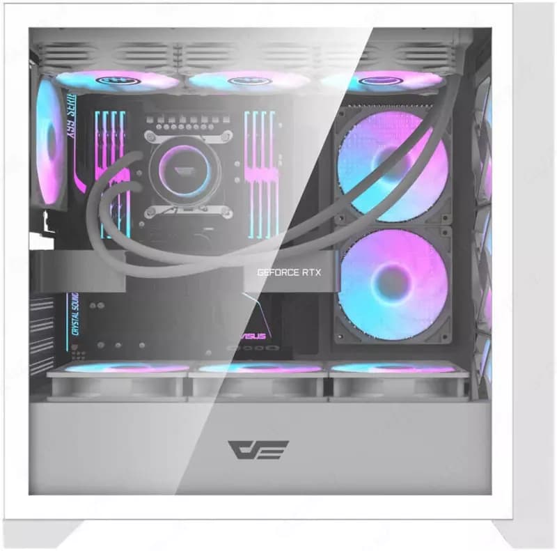 Компьютерный корпус DarkFlash DRX90 Glass ATX — 2