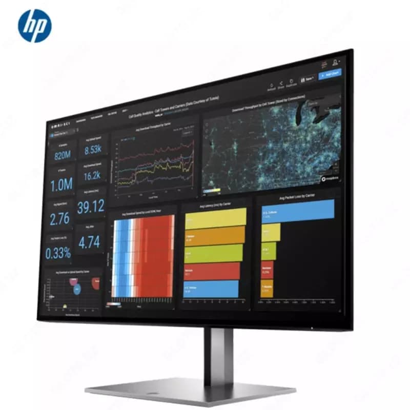 Монитор HP - 27” Z27q G3 Monitor, IPS, 5mc, 60Hz, QHD (2560x1440), HDMI, DisplayPort, Silver — 2