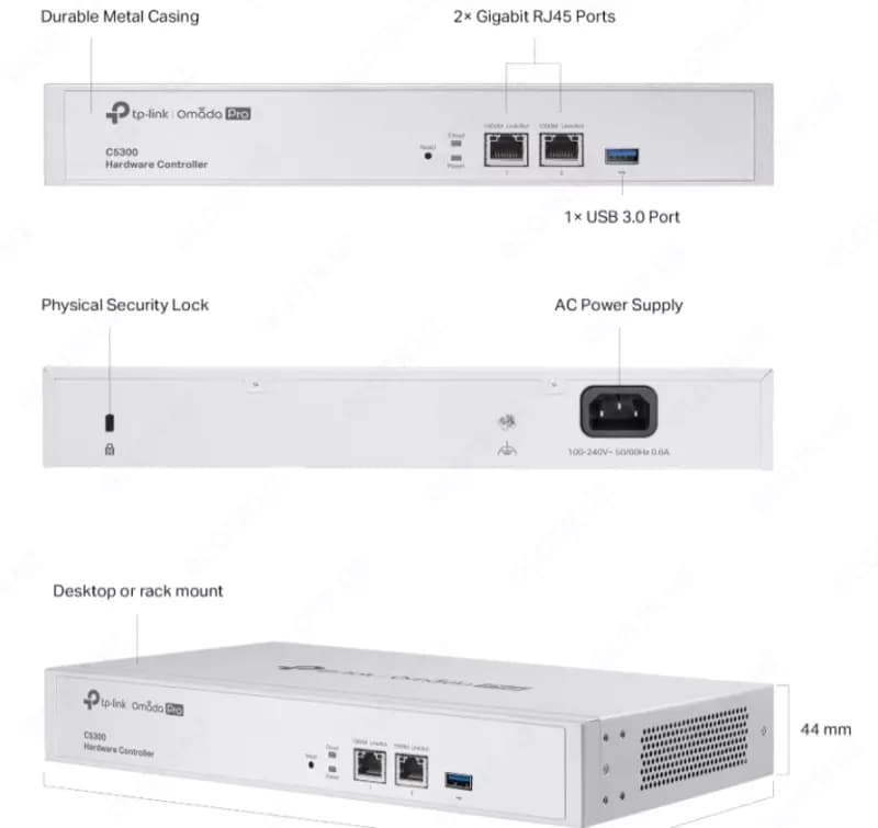 C5300 Omada Pro Hardware Controller — 1