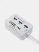 Разветвитель USB HUB T-7602 7-портовый