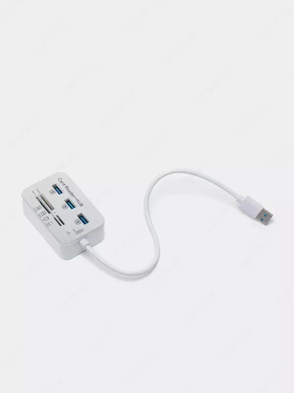Разветвитель USB HUB T-7602 7-портовый — 2