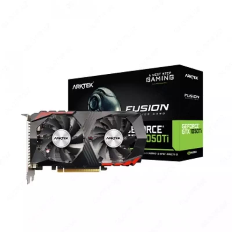 Видеокарта Arktek - 4GB GeForce GT1050Ti 128Bits GDDR6. — 1