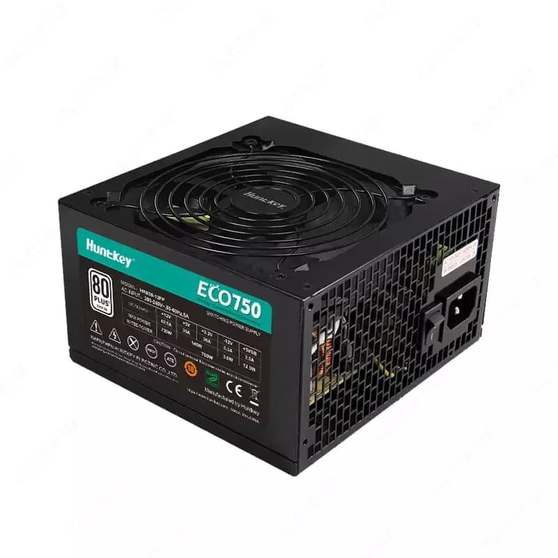 Блок питания (PSU) ”Huntkey” ECO750 80+, 750W (Арт. - 12146) — 2