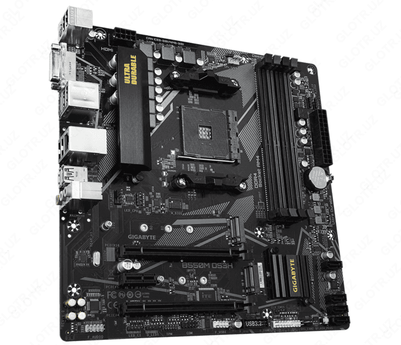MB Gigabyte AMD AM4 B550M-DS3H DDR4 — 2