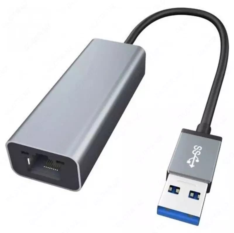 Сетевой адаптер переходник USB 3.0 - Gigabit Ethernet RJ45 LAN — 1