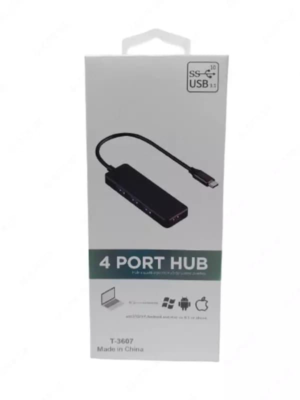 Разветвитель USB HUB T-3607 — 2