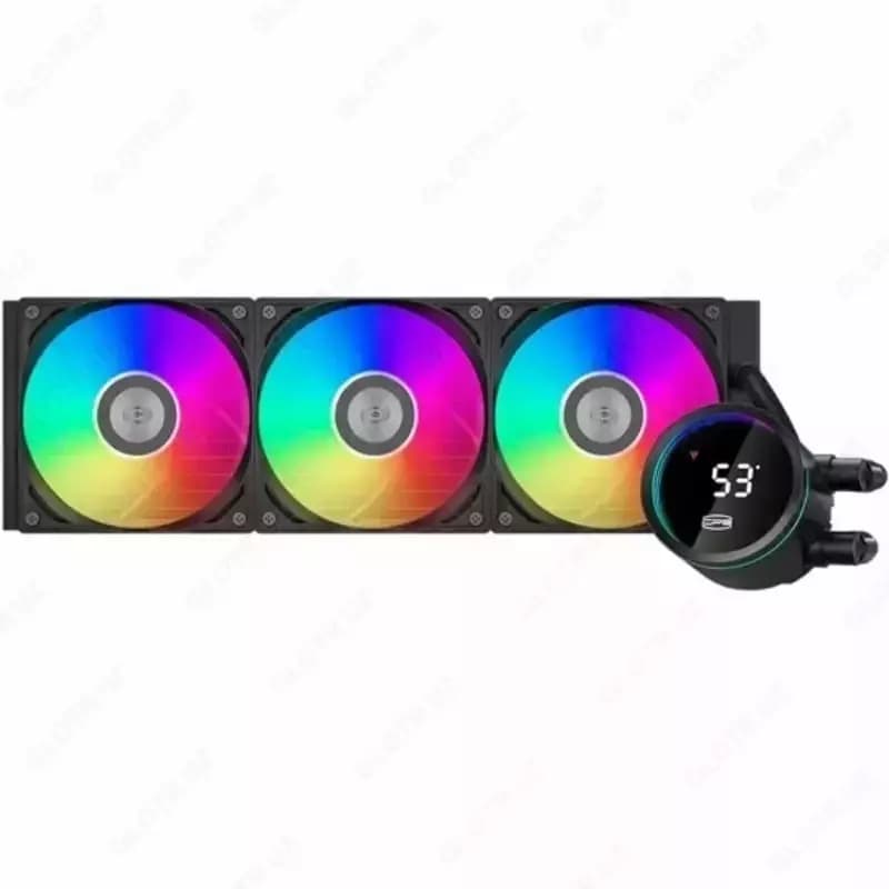 Система жидкостного охлаждения процессора ”PCCOOLER” DA360 Pro ARGB Digital BK (Арт. - 09300) — 1