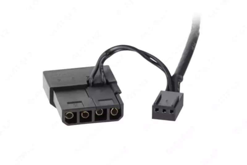 Корпусной вентилятор ”2E” OEM F120-S, 120 мм (Арт. - 2E-F120-S) Белый/черный — 3