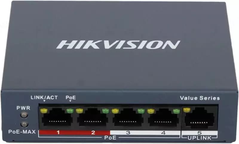 Коммутатор PoE DS-3E0110MP-E/M — 2