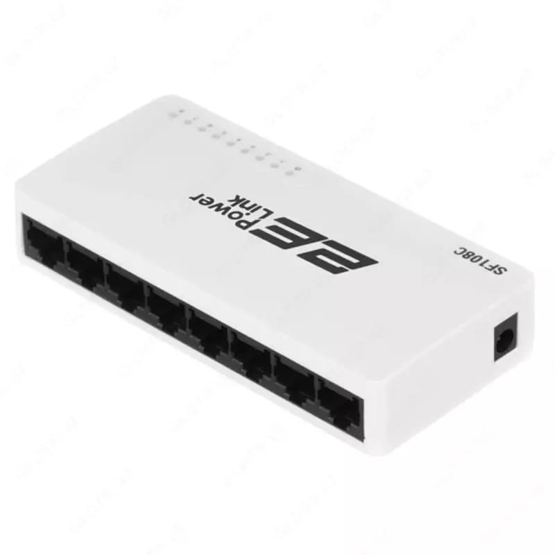 Коммутатор 2E PowerLink SF108C 8xFE, неуправляемый, десктоп — 2