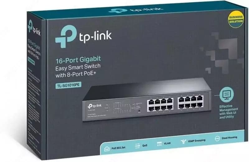 TP-Link Omada DS1016GE 16-Port Gigabit Easy Smart Switch — 3