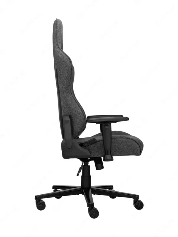 Кресло 2E GAMING BUSHIDO Lite, ткань, 2D-Armrests, серый тёмный — 2