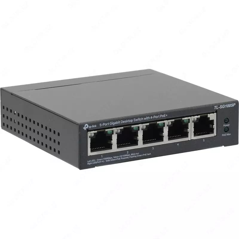 TL-SG1005LP 5-Port Gigabit PoE+ Switch — 2