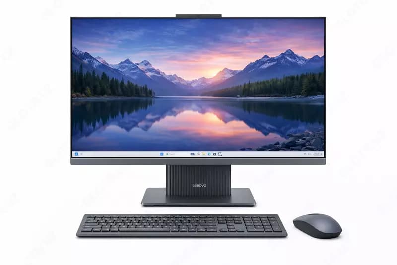 Моноблок Lenovo IdeaCentre AIO 27IRH9 27" FHD / Intel Core i5-13420H / 8GB DDR5 / 512GB SSD / Cloud Grey — 1