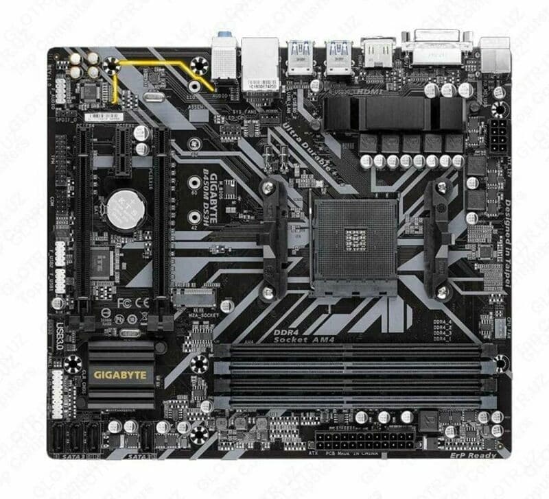 MB Gigabyte AMD AM4 B450M-DS3H DDR4 (GAB45MDSH) — 1