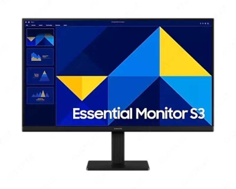 Монитор Samsung - 24” LS24D300GAIXCI LED Monitor, IPS, 100Hz, 5mc, FHD (1920x1080), HDMI, DVI, Black — 2