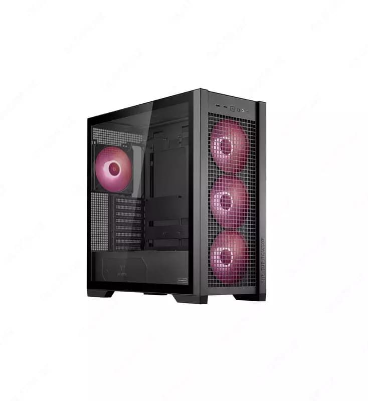 Компьютерный игровой корпус Case ”ASUS” TUF Gaming GT302, TG ARGB (Арт. - 06259) Black — 1