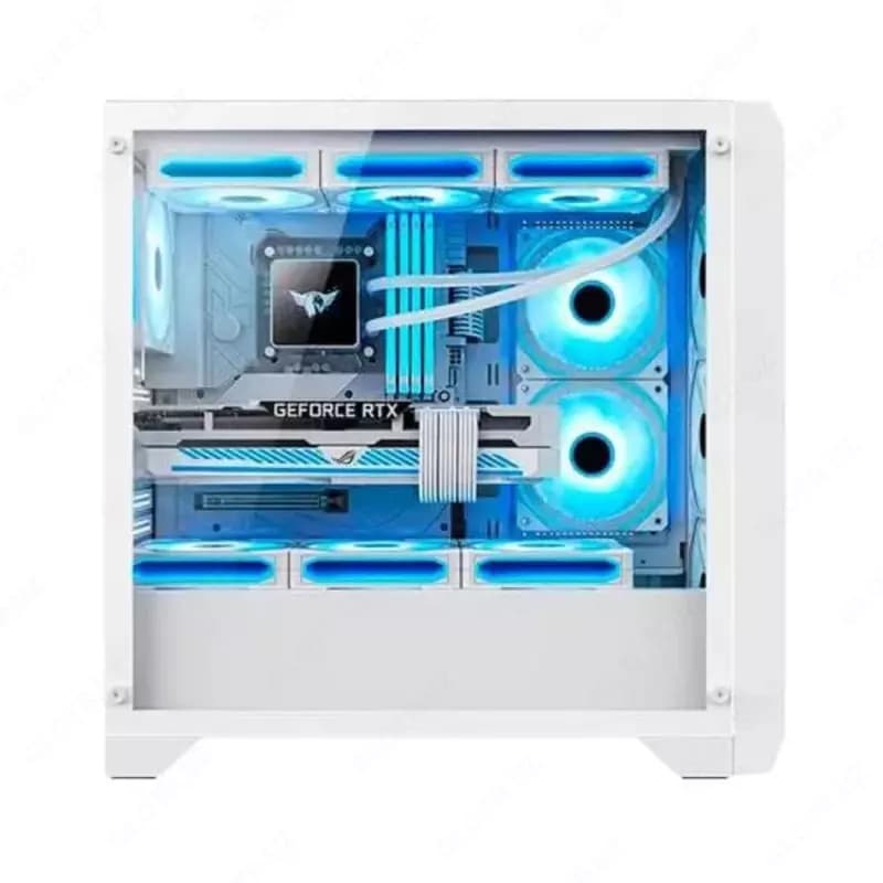 Компьютерный игровой корпус ”Huntkey” GX750A (Арт. - 06238) White — 2