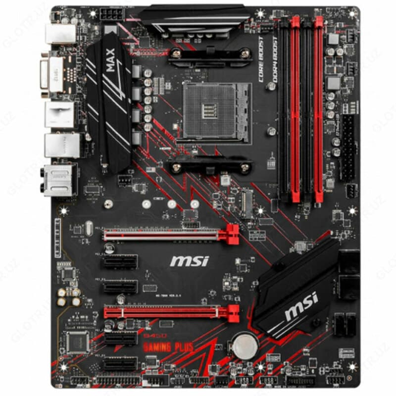 Материнская плата MB MSI AMD AM4 B450 Gaming PLUS MAX DDR4 — 1