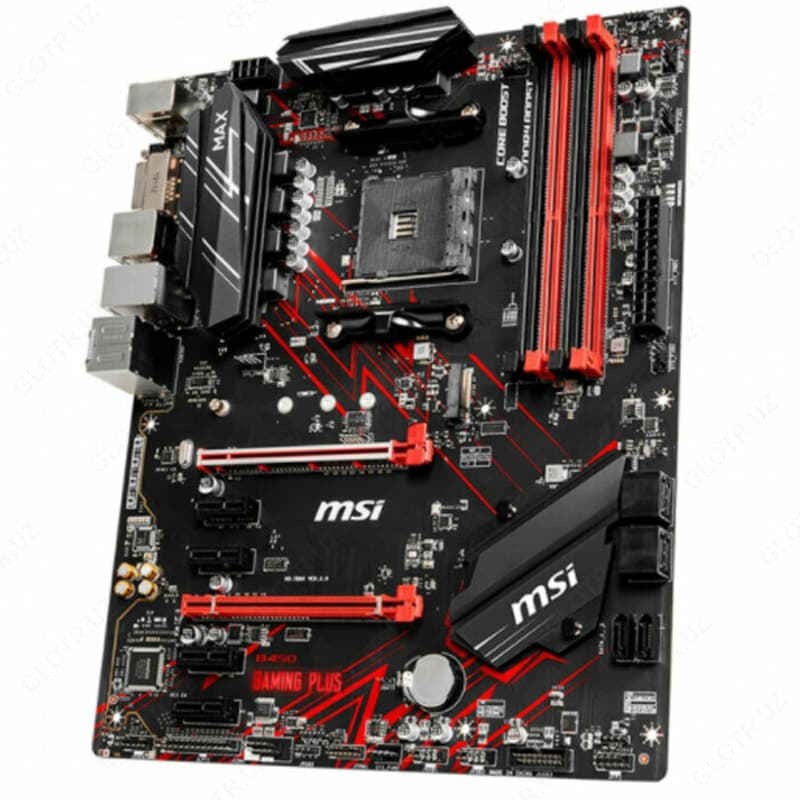 Материнская плата MB MSI AMD AM4 B450 Gaming PLUS MAX DDR4 — 3