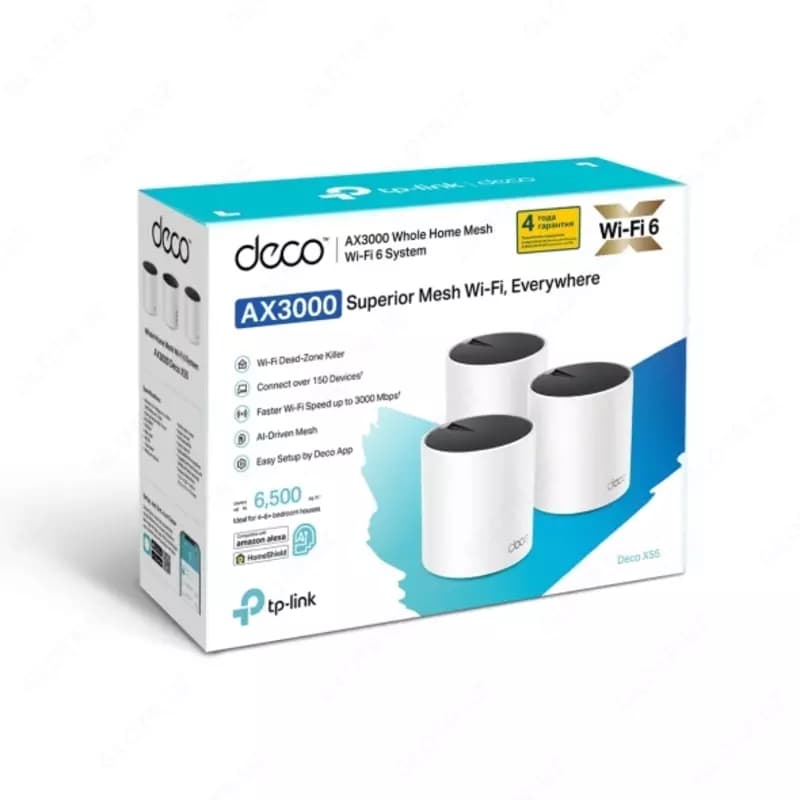 Mesh-система TP-LINK Deco X55 (3-pack) AX3000 — 1