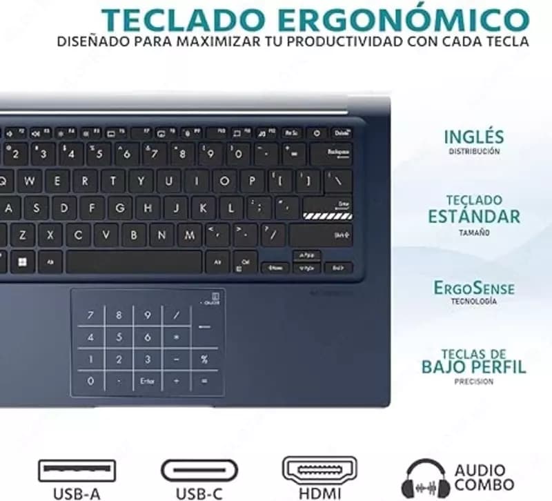 Ноутбук ASUS Vivobook 14X Blue — 3