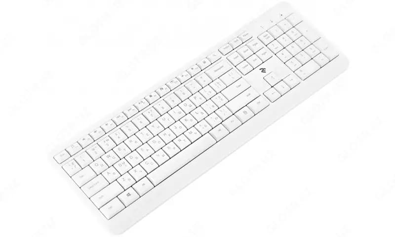 Клавиатура 2Е KS220 WL White — 2