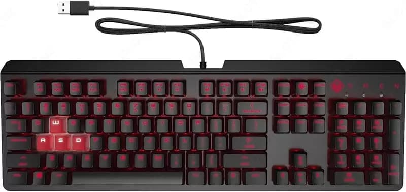Игровая клавиатура проводная HP OMEN Encoder (6YW76AA) — 1