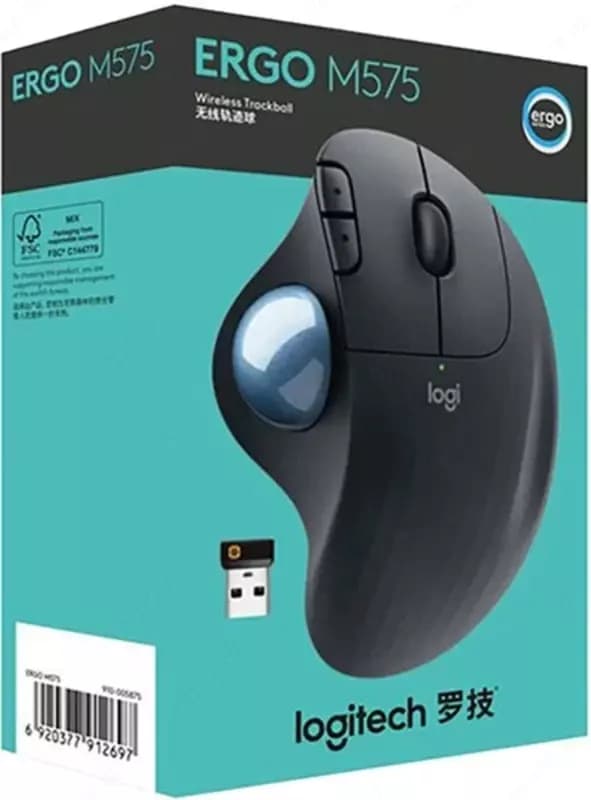 Компьютерная мышка Logitech ERGO M575 — 4