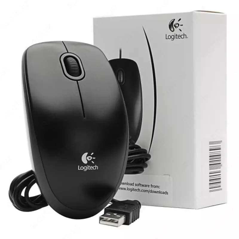 Мышь Logitech B100 — 2