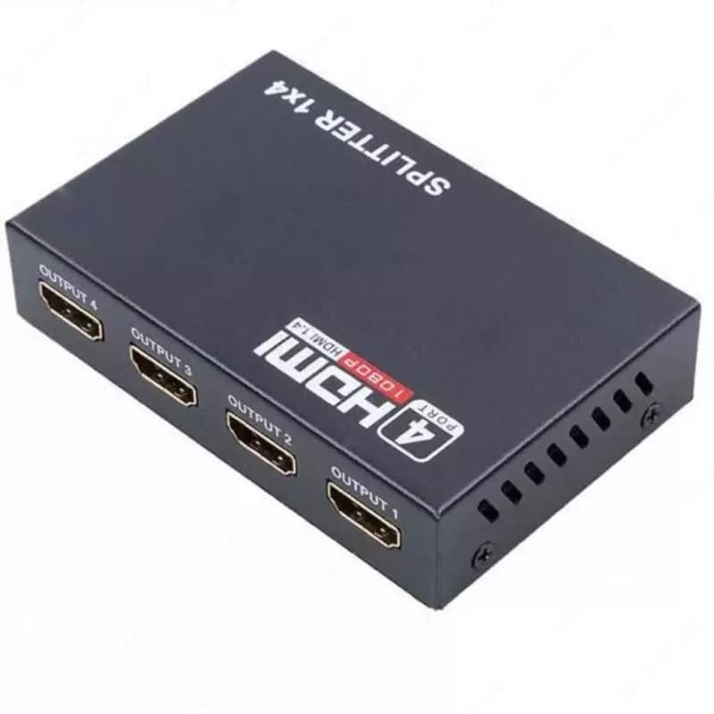 Сплиттер 1x4 порта HDMI splitter ver 1,4 1080P 4K 3D — 1