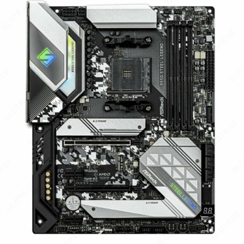 Материнская плата Asrock AMD B550 STEEL LEGEND — 1