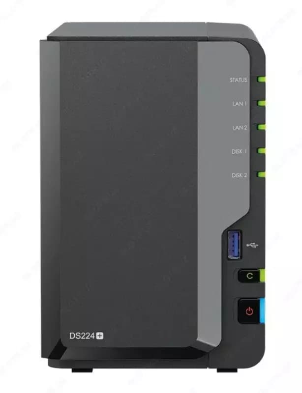 Сетевое хранилище (NAS) Synology DiskStation DS224+(без дисков) — 2