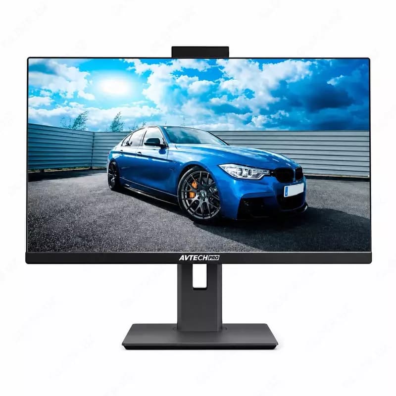 Моноблок ”AVTECH” PRO GL40, 23.8″ HKC IPS, Panel WITH MOTHERBOARD, JW H610 (Арт. - 27282) Black Gray