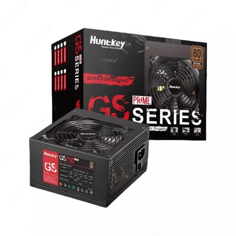 Блок питания (PSU) ”Huntkey” GS750, 750W, Prime 80+Bronze (Арт. - 12135) — 1