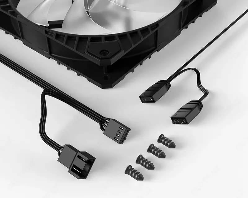 Вентилятор корпусный ID Cooling WF-14025-XT ARGB — 4