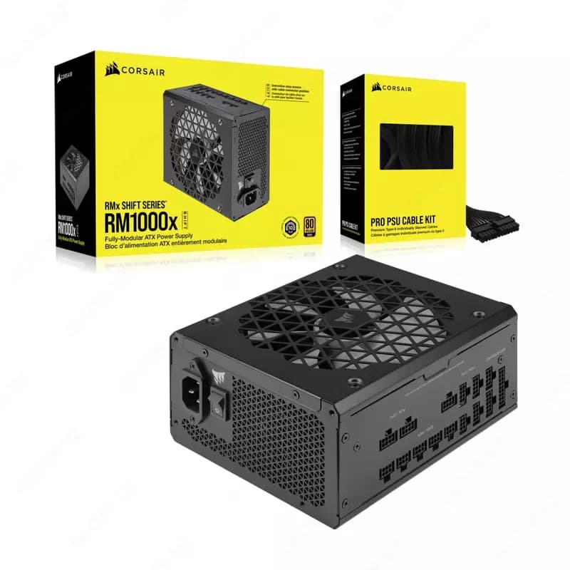Блок питания (PSU) ”Corsair” RM1000x Shift, 1000W (Арт. - 12123) — 1