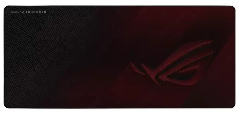 Настольный коврик для мыши ”ASUS” ROG STRIX Scabbard II , 900 х 400 х 3 мм, 90MP0210-BPUA00 (Арт. - 080183) Черный/красный — 1