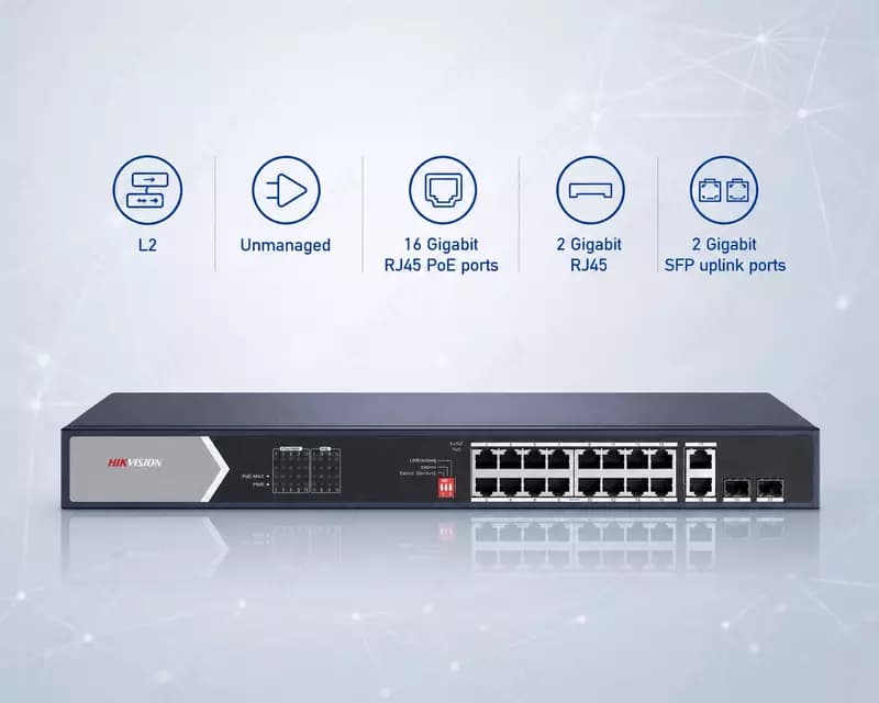 Коммутатор DS-3E0520HP-E — 1